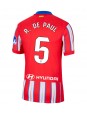 Billige Atletico Madrid Rodrigo De Paul #5 Hjemmedrakt 2024-25 Kortermet